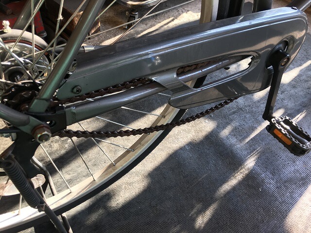 自転車 チェーン 修理