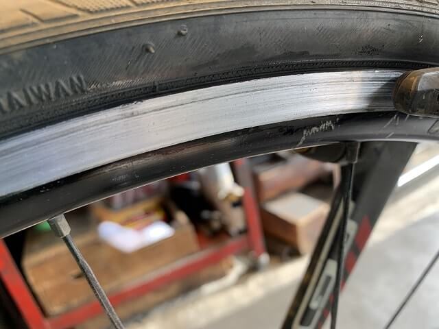 自転車リム汚れ落としに「ワコーズ BC-9パーツクリーナー」と 