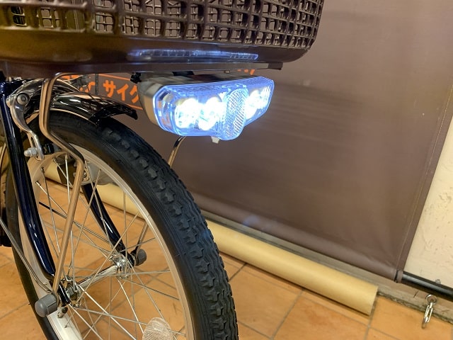 パナソニック電動アシスト三輪車足も灯４-LEDビームランプ