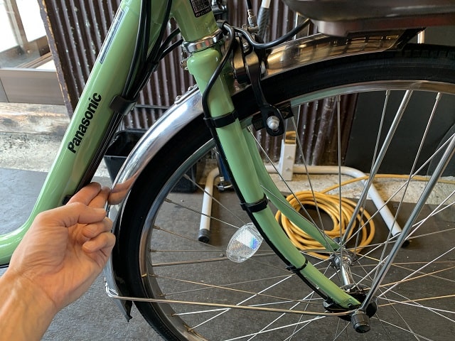 自転車 フォーク 交換