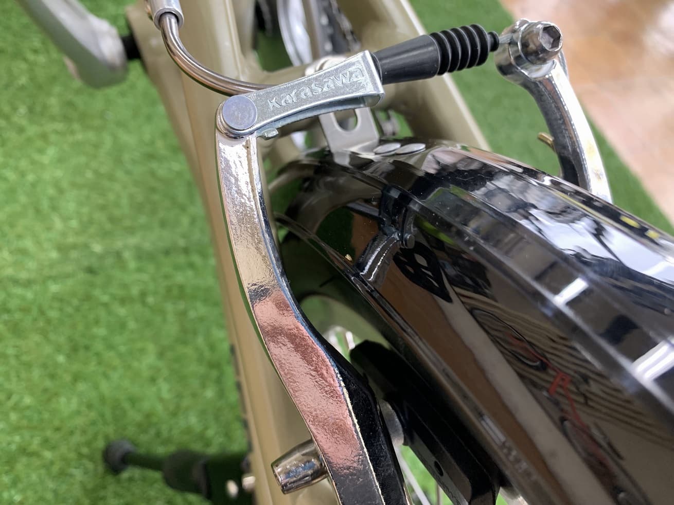 おすすめ折り畳み自転車ESR「PURSUER LC」KARASAWA製Vブレーキ