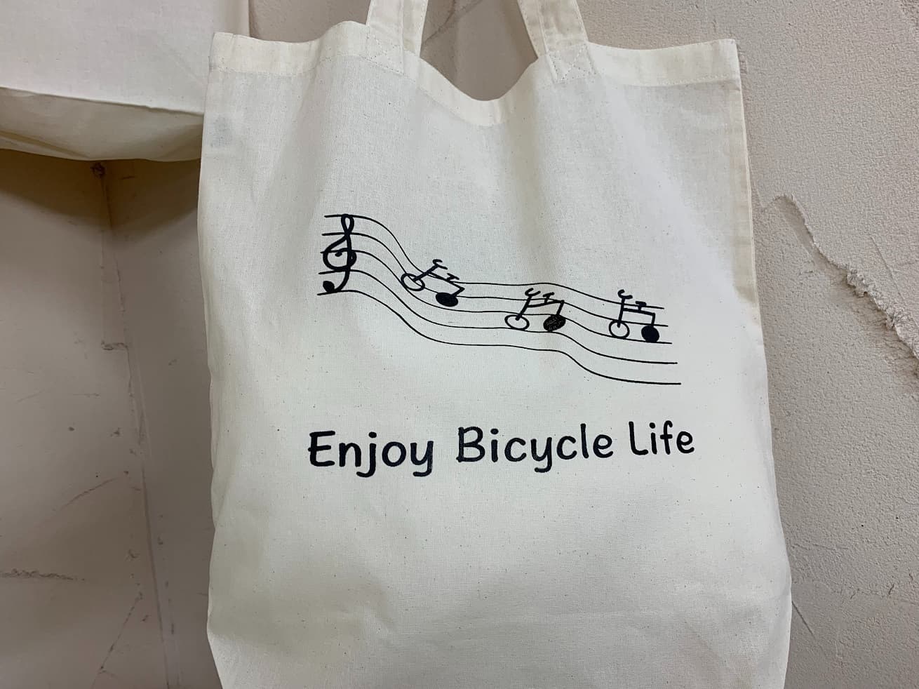 オリジナルトートバッグ「Enjoy Bicycle Life」